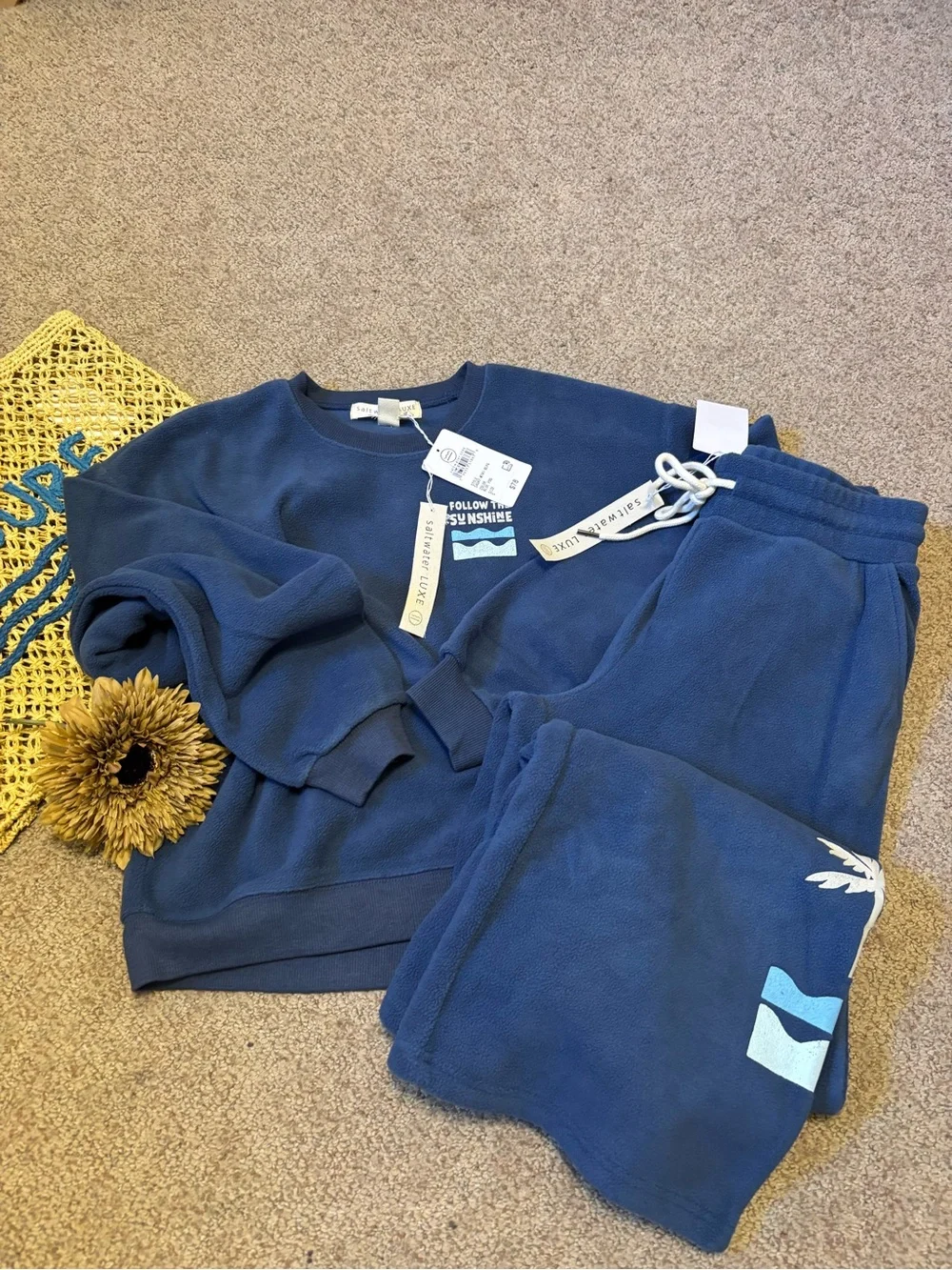 saltwater LUXE matching teal